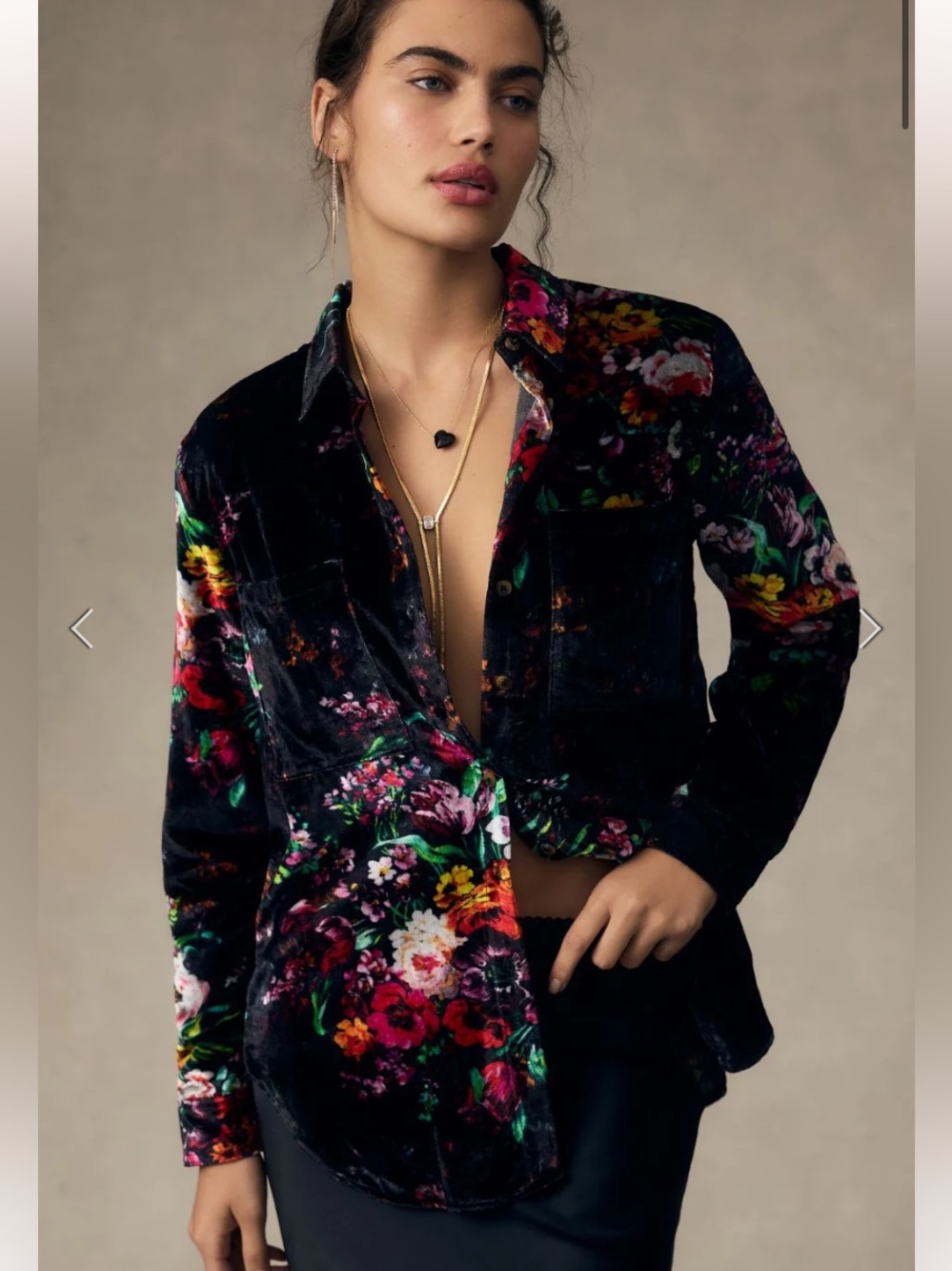Pilcro by Anthropologie “The Hadley” relaxed button down shirt size XS